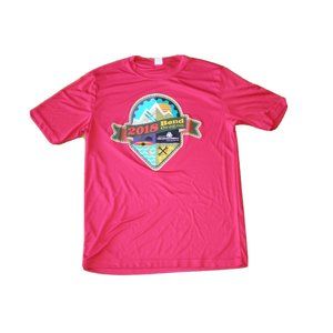 2018 Bend Oregon POLE PEDAL PADDLE Cycling Marathon Lightweight Shirt Size Small